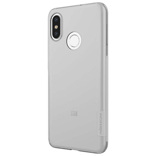 Чехол для Xiaomi Mi 8 SE Nillkin Nature TPU Case (Grey/Серый) - 5