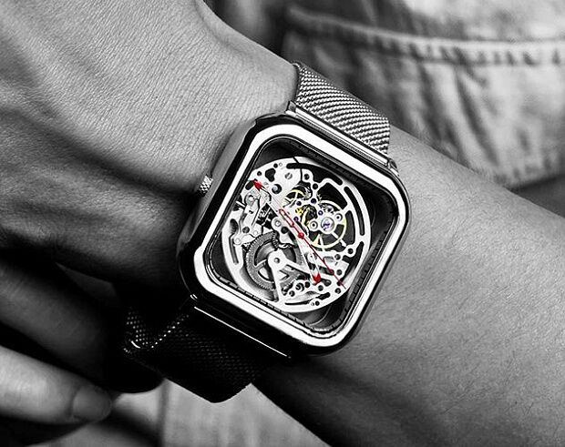 Xiaomi CIGA Design Anti-Seismic Mechanical Watch (Silver) - 2