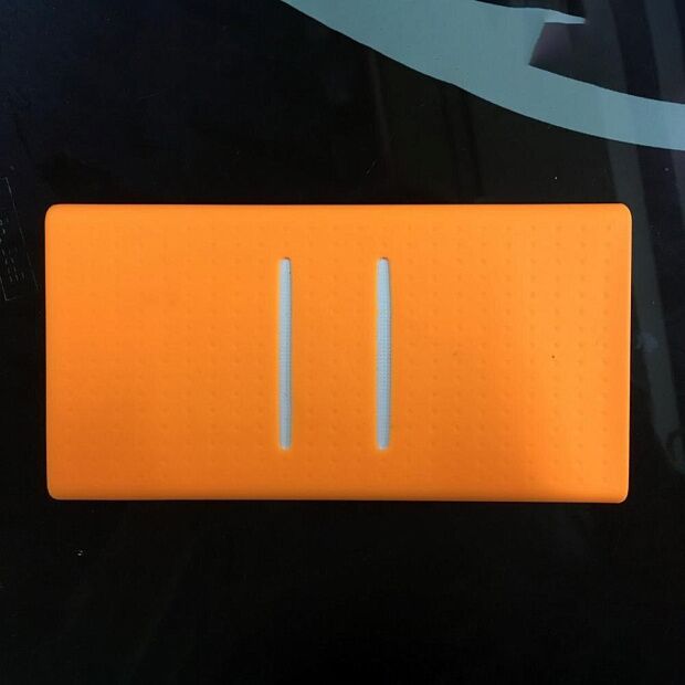 Силиконовый чехол для Xiaomi Mi Power Bank 2 20000 mAh (Orange/Оранжевый) - 3