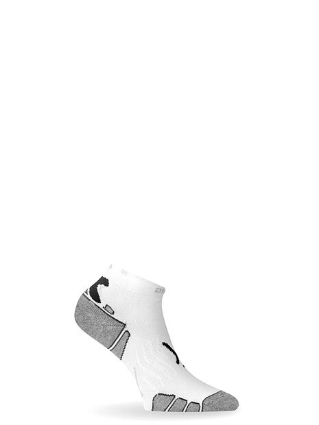Носки Lasting RUN 009, microfiberpolypropylene, белый с черной полоской, размер L (RUN009-L) - 3