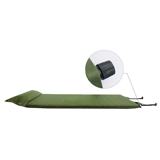 Надувной матрац ZaoFeng Outdoor Single Inflatable Mattress (Green/Зеленый) - 6