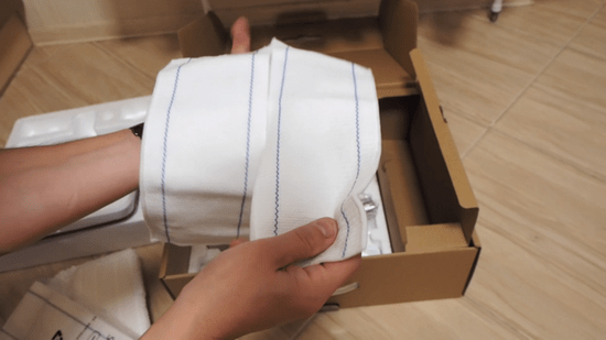 Одноразовая насадка для Xiaomi SWDK Electric Mop D260 Внешний вид одноразовой насадки для Xiaomi SWDK Electric Mop D260