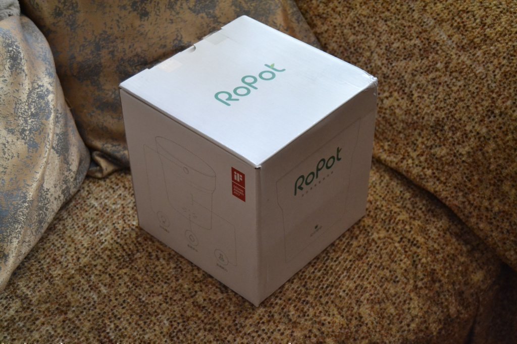 Коробка с Xiaomi Smart Flower Pots Коробка с Xiaomi Smart Flower Pots