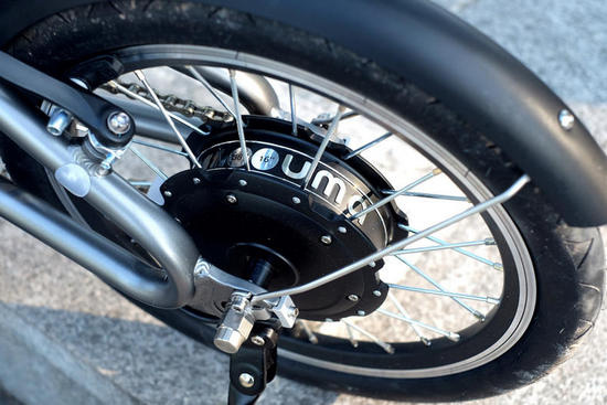 Защита мотора электровелосипеда Xiaomi YunBike Uma Mini Pro Расположение мотора электровелосипеда Xiaomi YunBike Uma Mini Pro