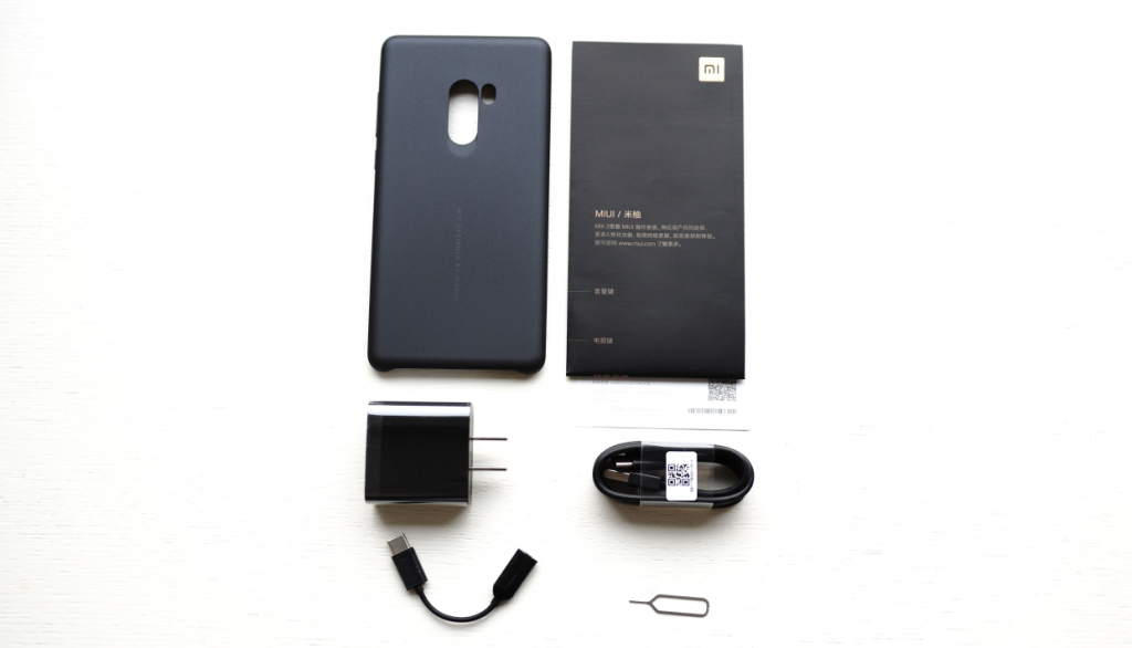 Комплектация Xiaomi Mi MIX 2 Комплектация Xiaomi Mi MIX 2