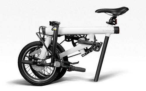 Электровелосипед Xiaomi MiJia QiCycle в сложенном виде Электрический велосипед Сяоми Xiaomi MiJia QiCycle в сложенном виде