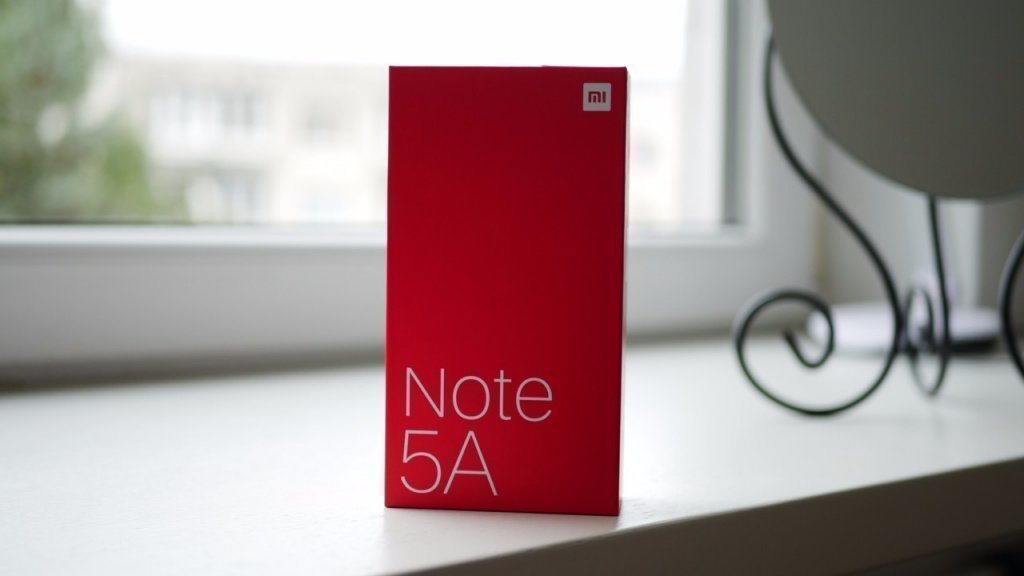 Коробка от Xiaomi Redmi Note 5A Коробка от Xiaomi Redmi Note 5A