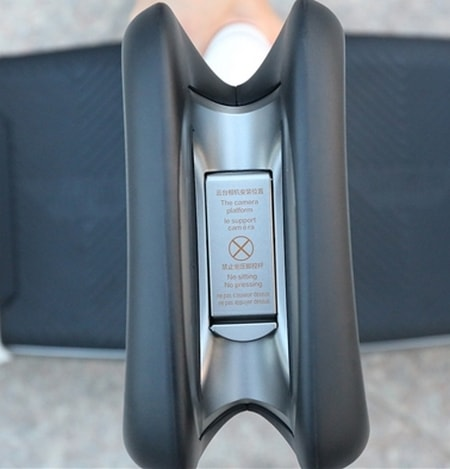 Пластина для крепления камеры на Xiaomi Ninebot Mini Plus Внешний вид крепления для видеокамеры на Xiaomi Ninebot Mini Plus