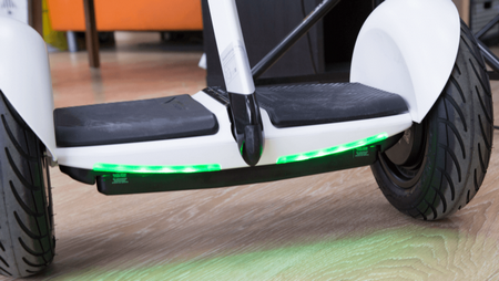 Подсветка на гироскутере Xiaomi Ninebot Mini LITE Пример работы подсветки на гироскутере Xiaomi Ninebot Mini LITE