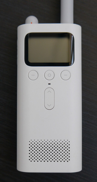 Внешний вид рации Xiaomi MiJia Walkie Talkie Дизайн рации Xiaomi MiJia Walkie Talkie