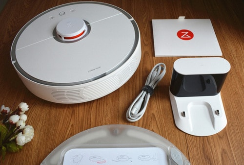 Комплектация Xiaomi MiJia Roborock Sweep One Составляющие комплекта Xiaomi MiJia Roborock Sweep One
