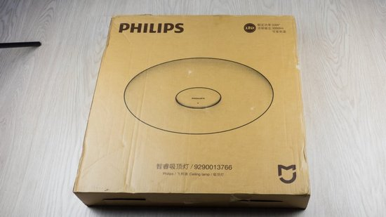 Коробка для Xiaomi Mijia Philips Ceiling Lamp Внешний вид коробки для Xiaomi Mijia Philips Ceiling Lamp